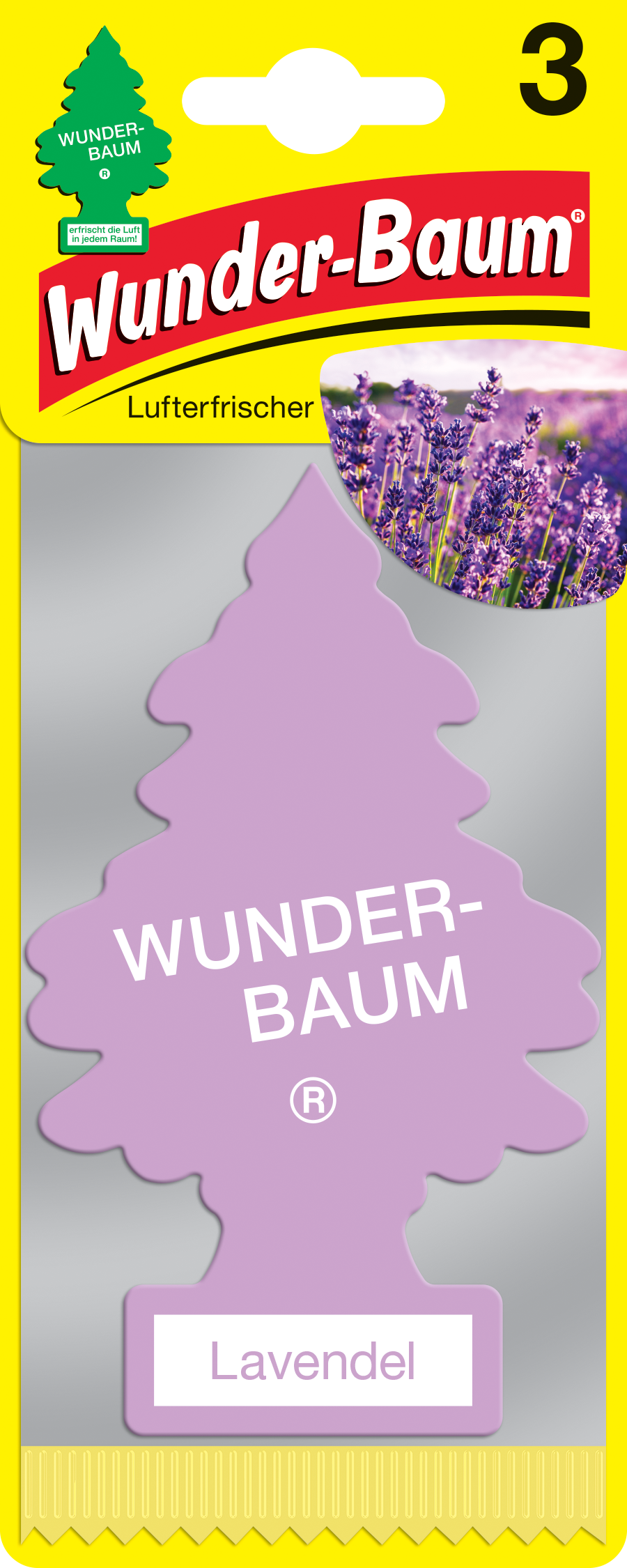 Bäumchen 3er Set - verschiedene Düfte