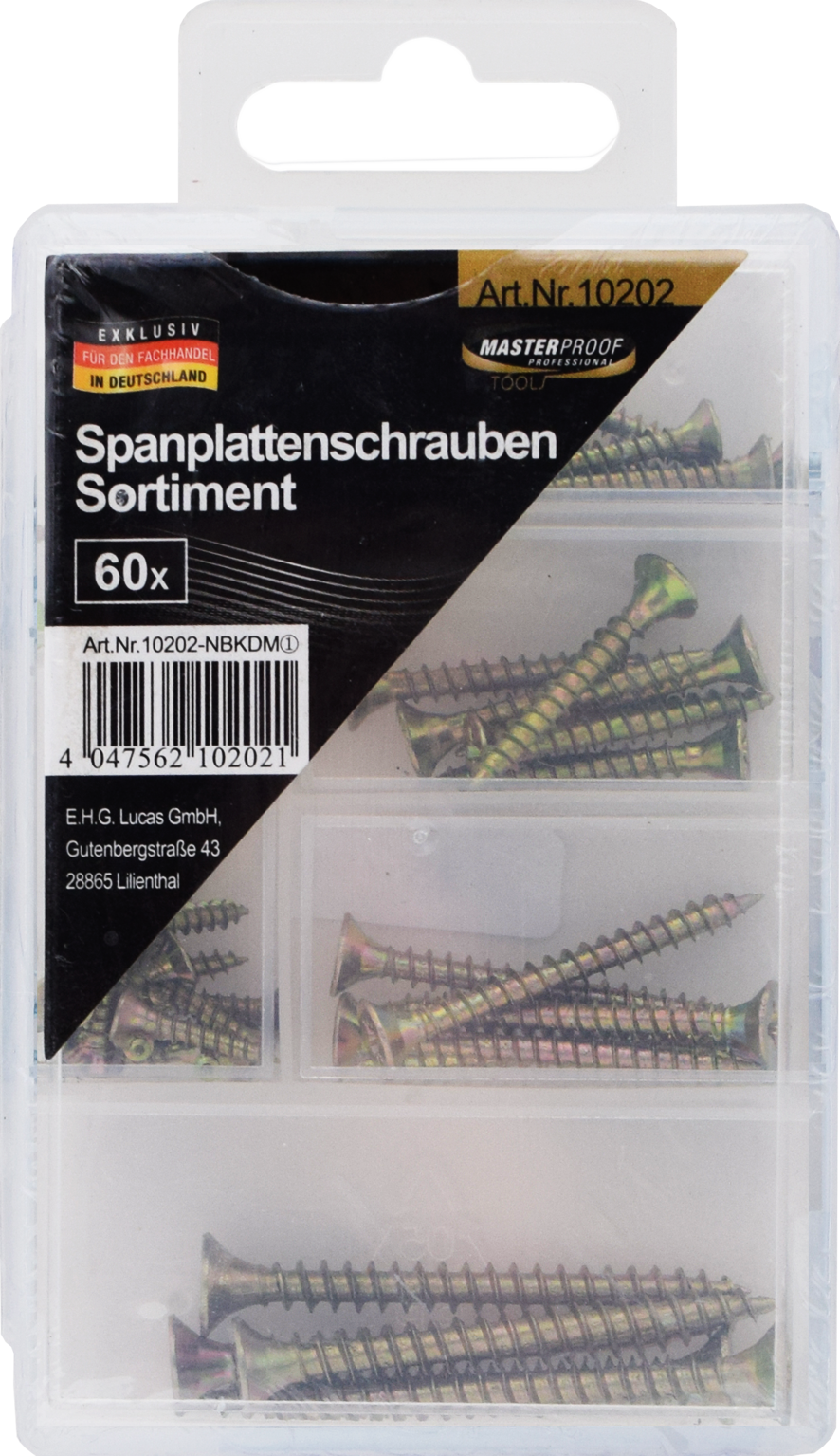 Spanplattenschrauben-Sortiment