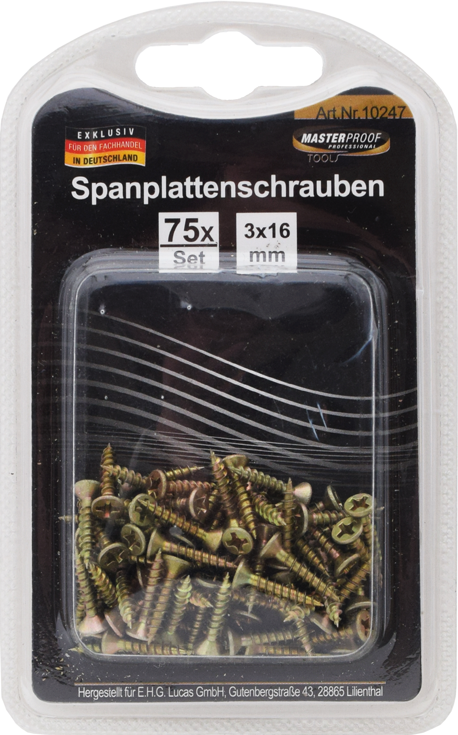 Spanplattenschrauben 3 x 16 mm