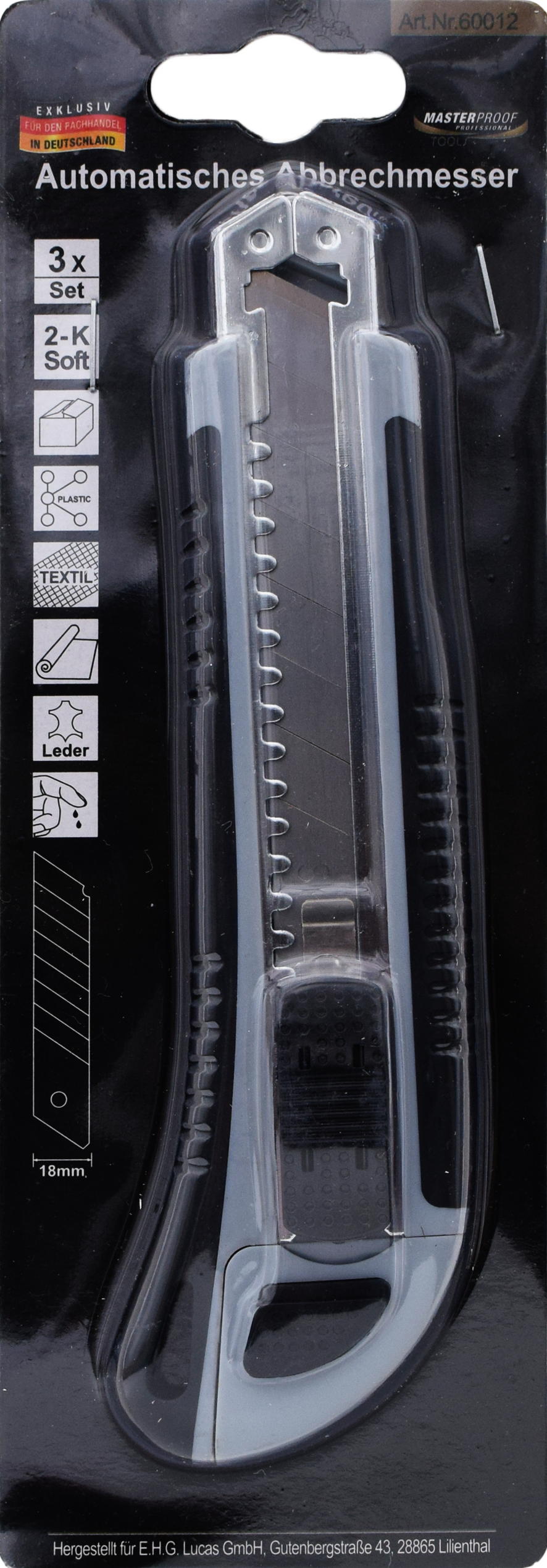 Automatisches Abbrechmesser