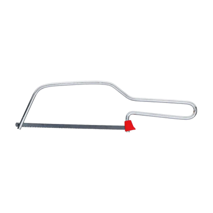 Mini-Sägebogen - 150mm - für Kunststoff und Metall - inklusive 6 Sägeblättern