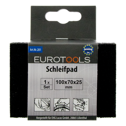 Schleifpad - 125 x 100 x 12 mm