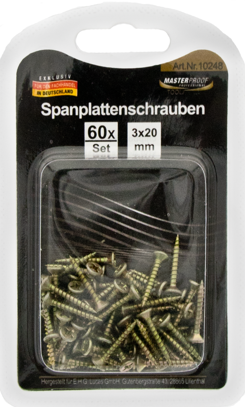Spanplattenschrauben 3 x 20 mm