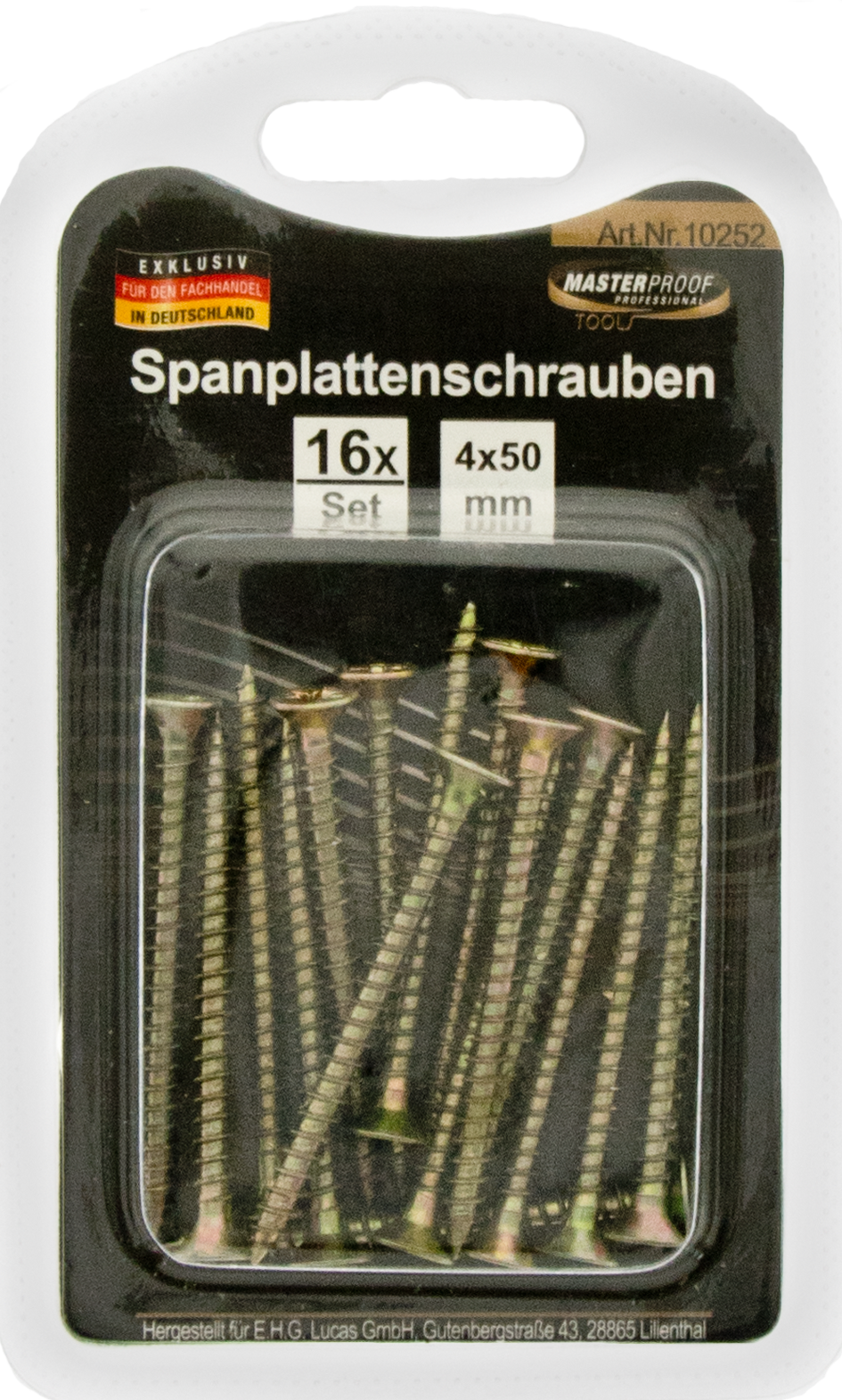 Spanplattenschrauben 4 x 50 mm