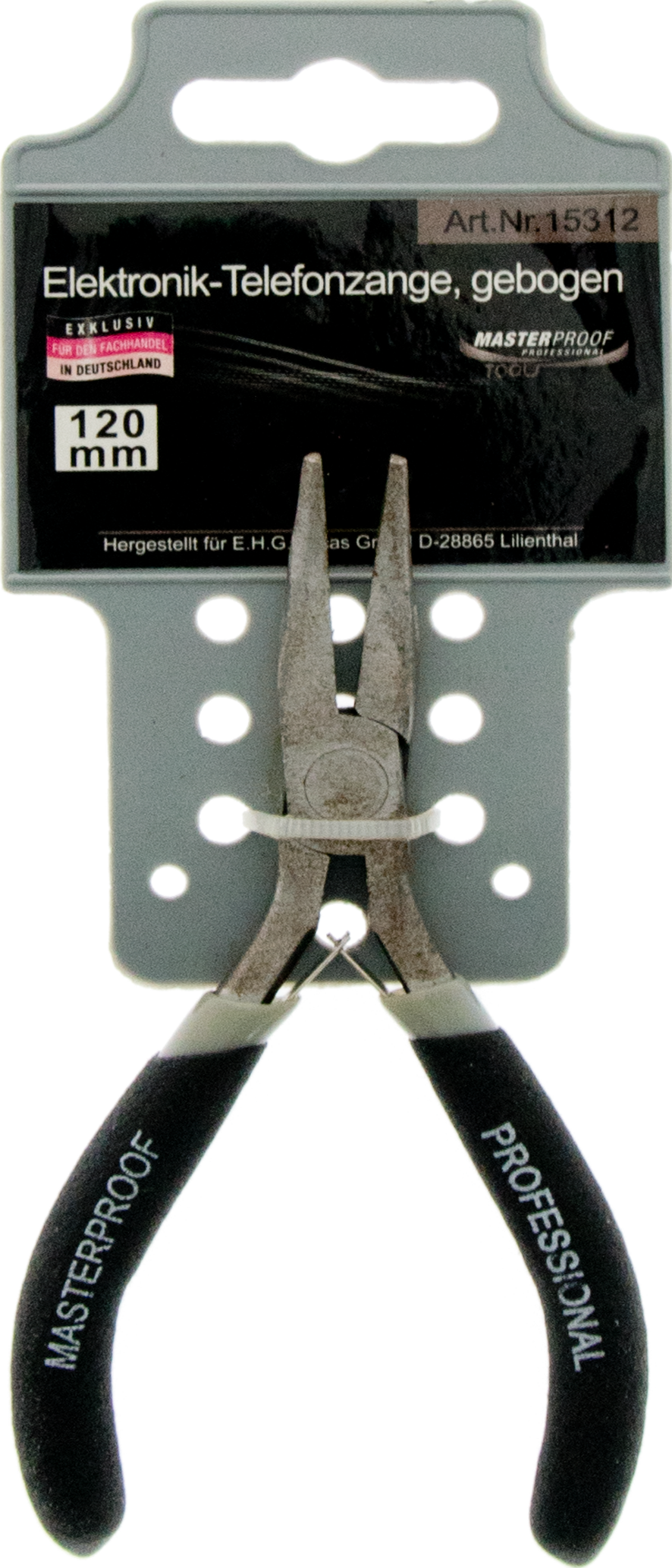 Elektronik-Telefonzange gebogen