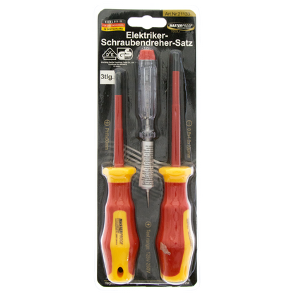 Elektriker-Schraubendreher-Set - 3-teilig