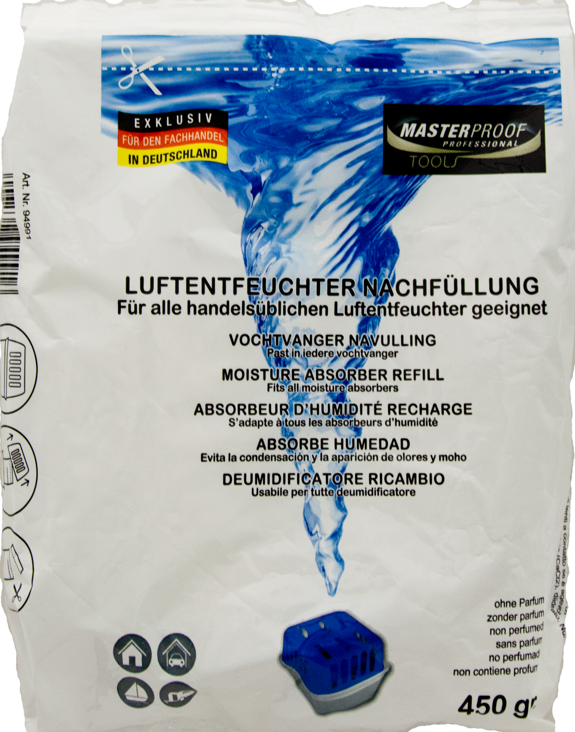 Nachfüller für Raumentfeuchter