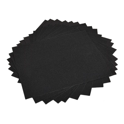 Schleifpapier-Set - nass - 15-teilig - 280 x 230 mm