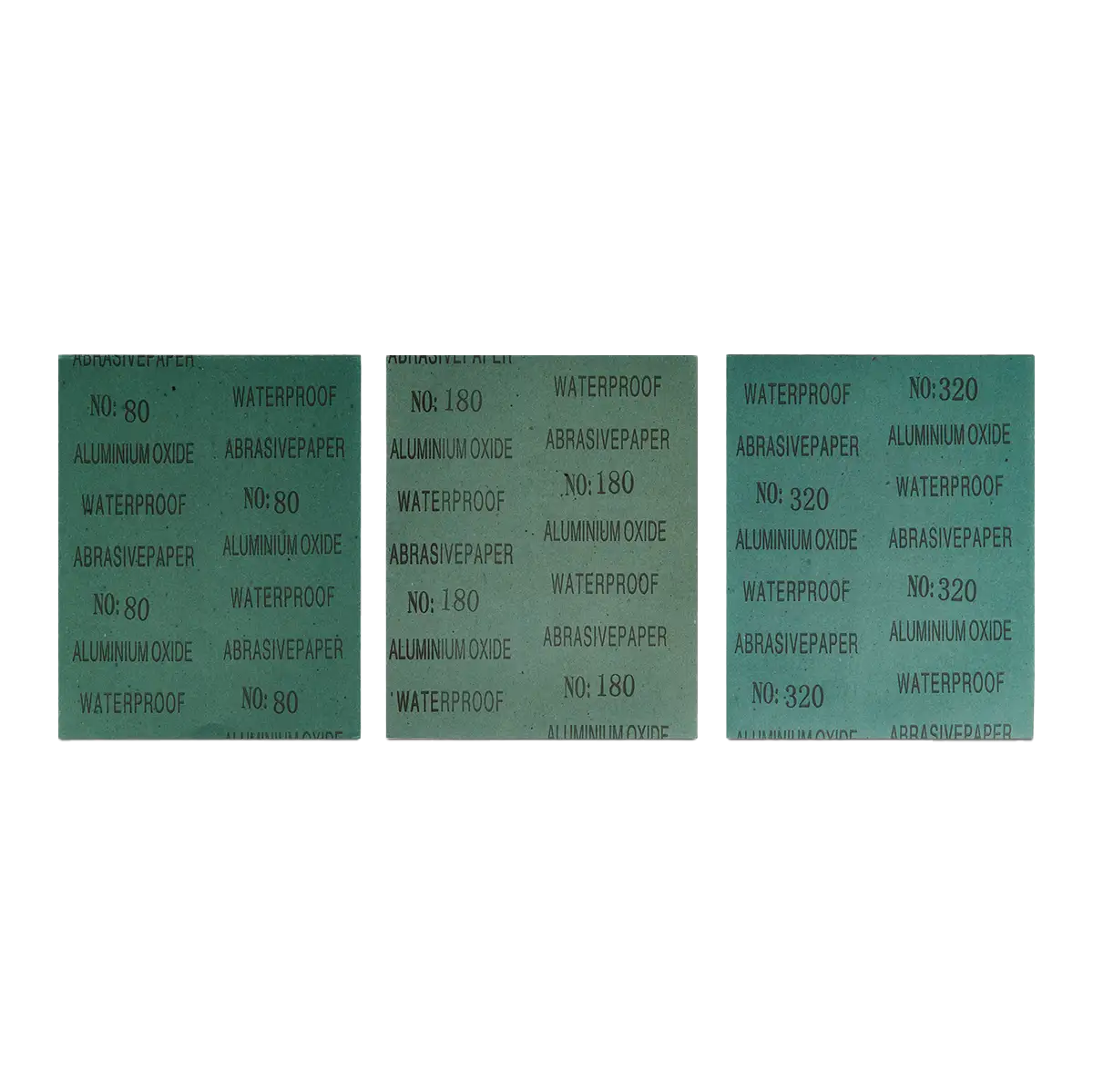 Schleifpapier-Set nass 15-teilig