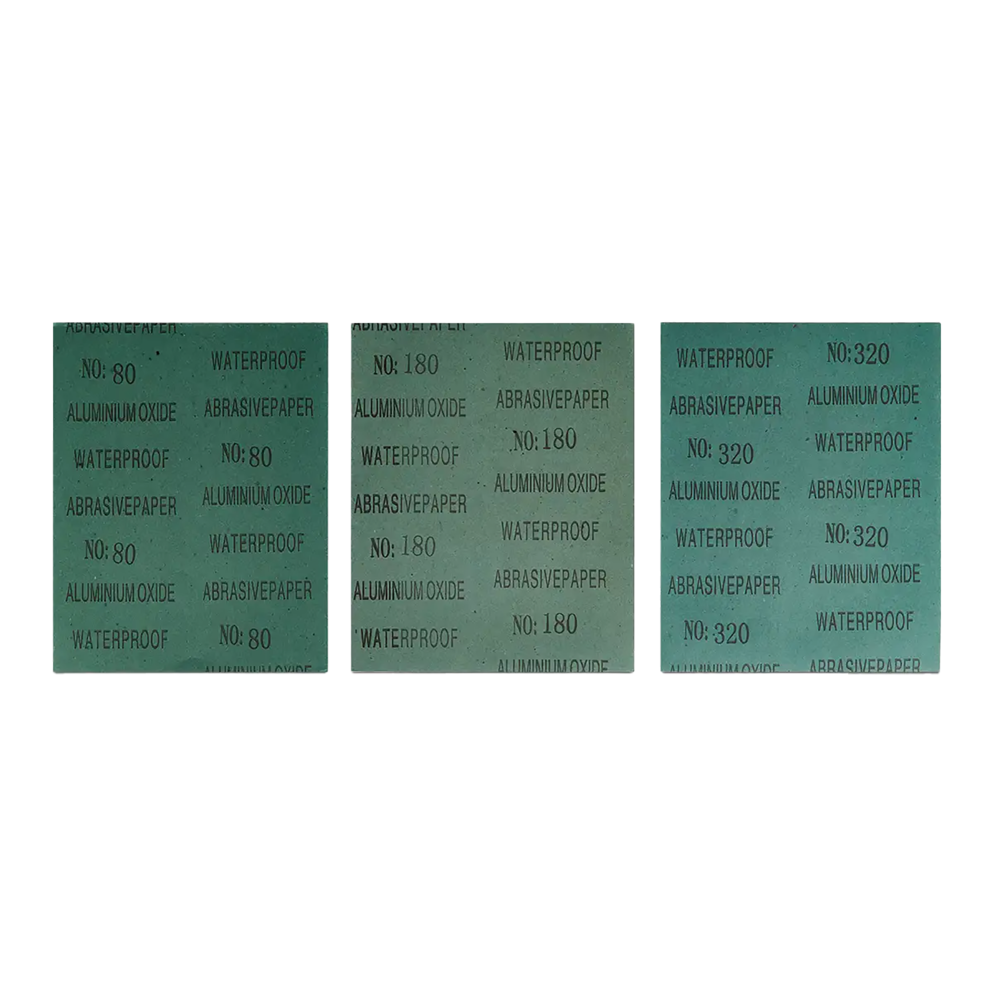Schleifpapier-Set - nass - 15-teilig - 280 x 230 mm