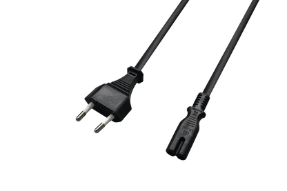 Euro-Netzkabel 2-polig