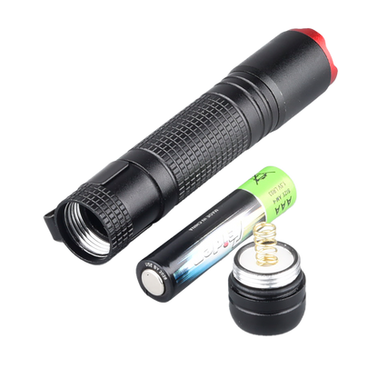 Taschenlampe "Pen S" - Aluminium - 80 Lumen - IPX4 - schwarz