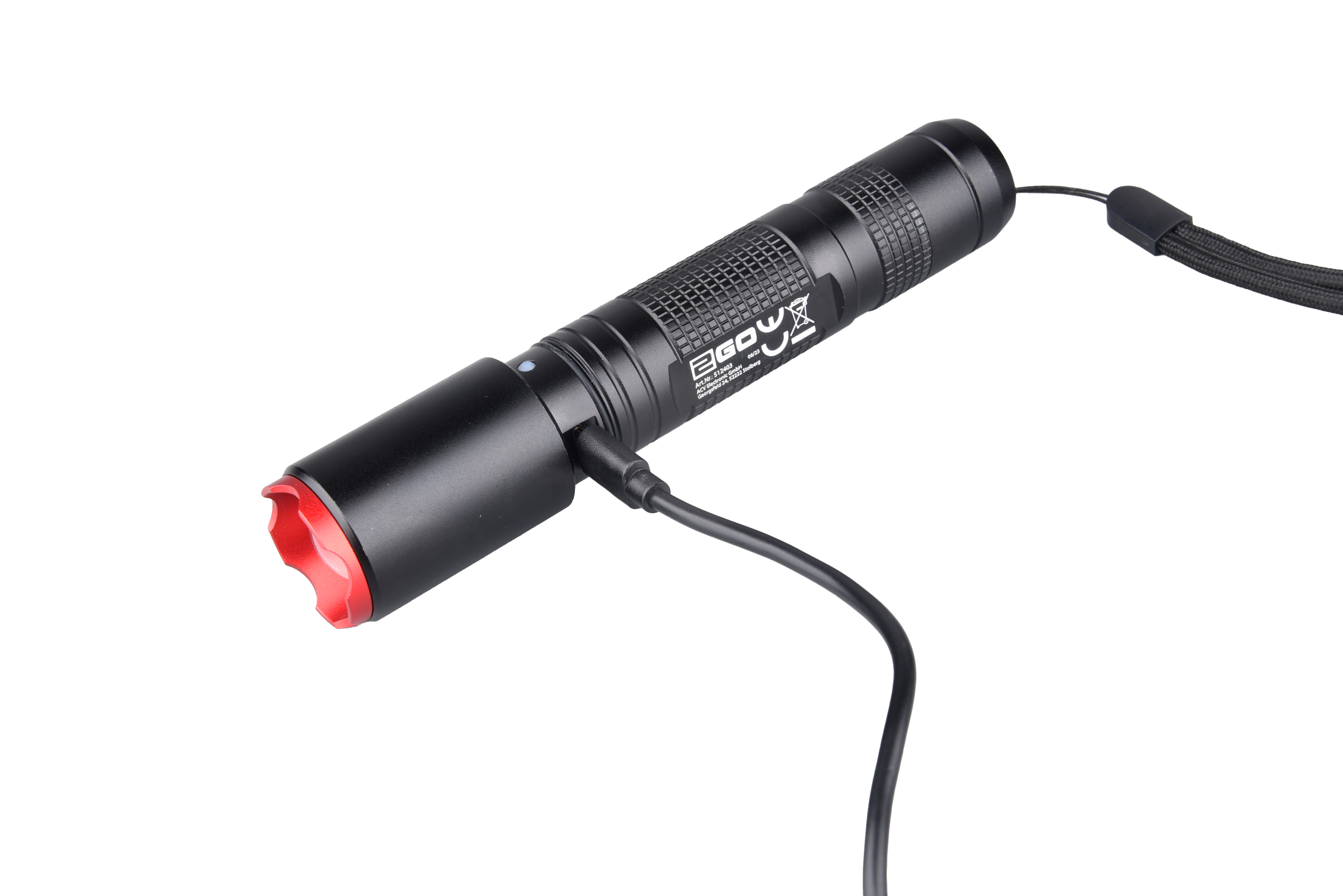 LED Taschenlampe "Akku"