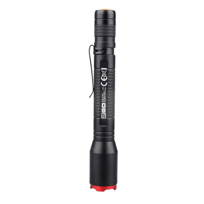 Taschenlampe "Pen L" - 250 Lumen - zoombar - 3 Modi - schwarz
