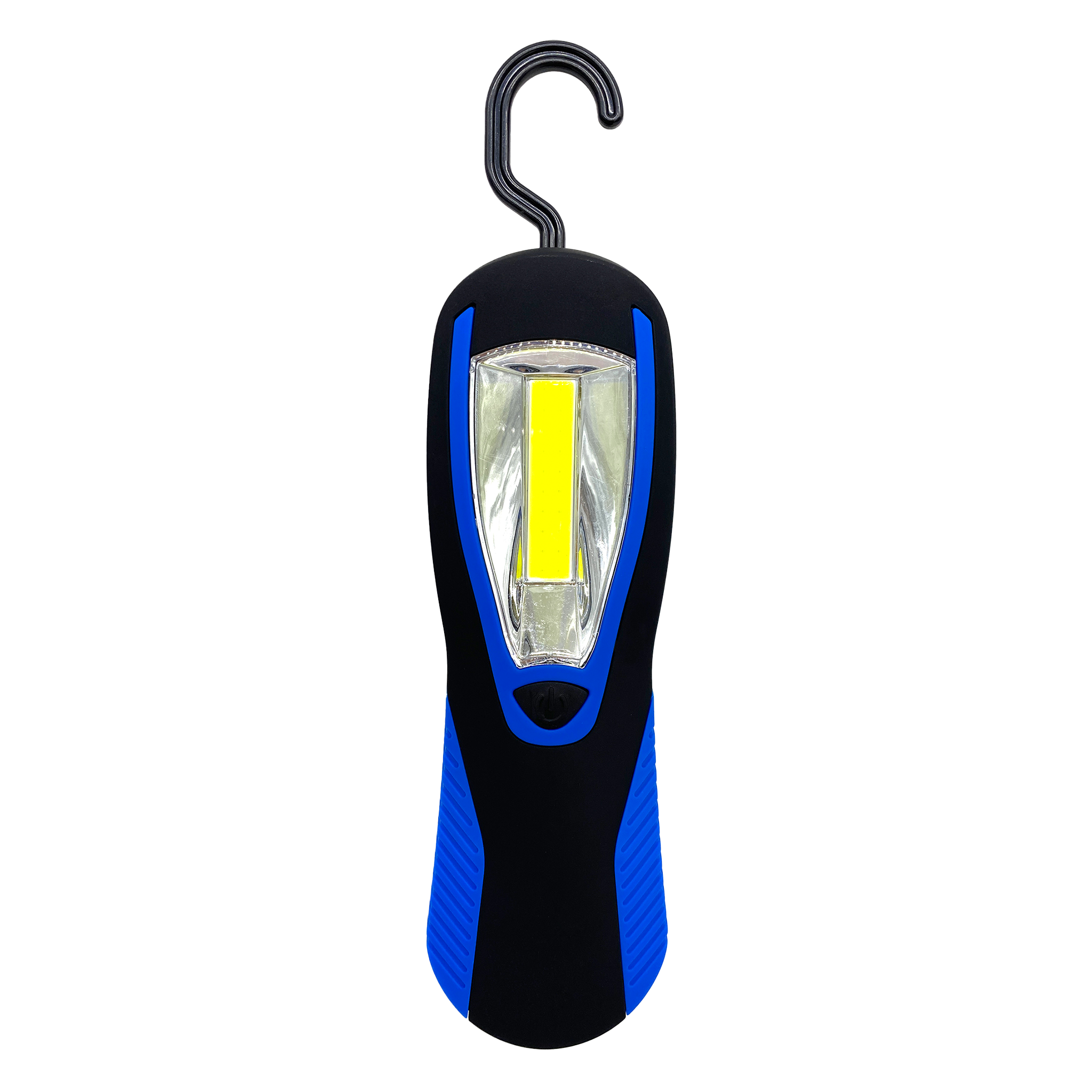 LED Lampe "Work" - 250 Lumen - Magnet auf Rückseite - Haken - schwarz/blau