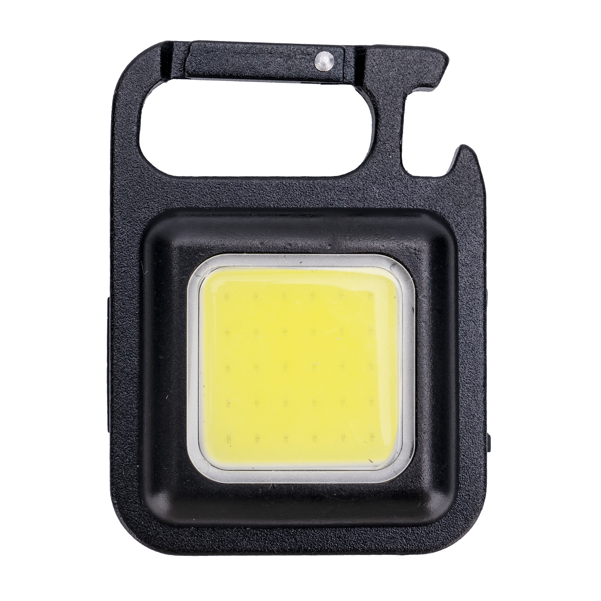 LED Multifunktionsleuchte "Akkuclip" - aufstellbar - hängbar - Magnet auf der Rückseite - ultrahell - schwarz