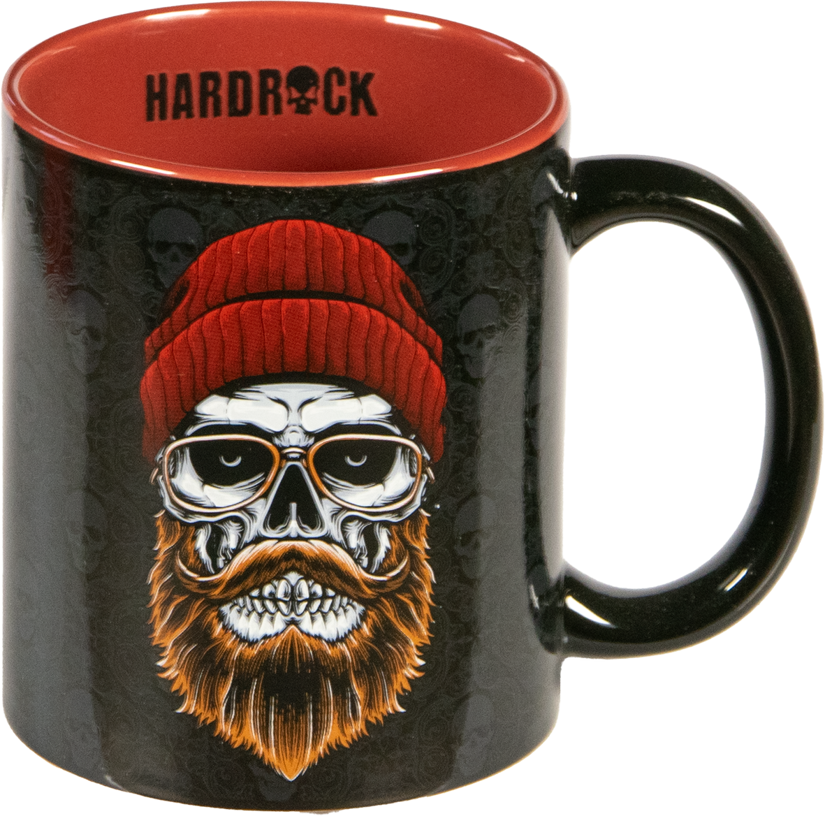 Keramiktasse – HardRock, Motiv „Rosen“
