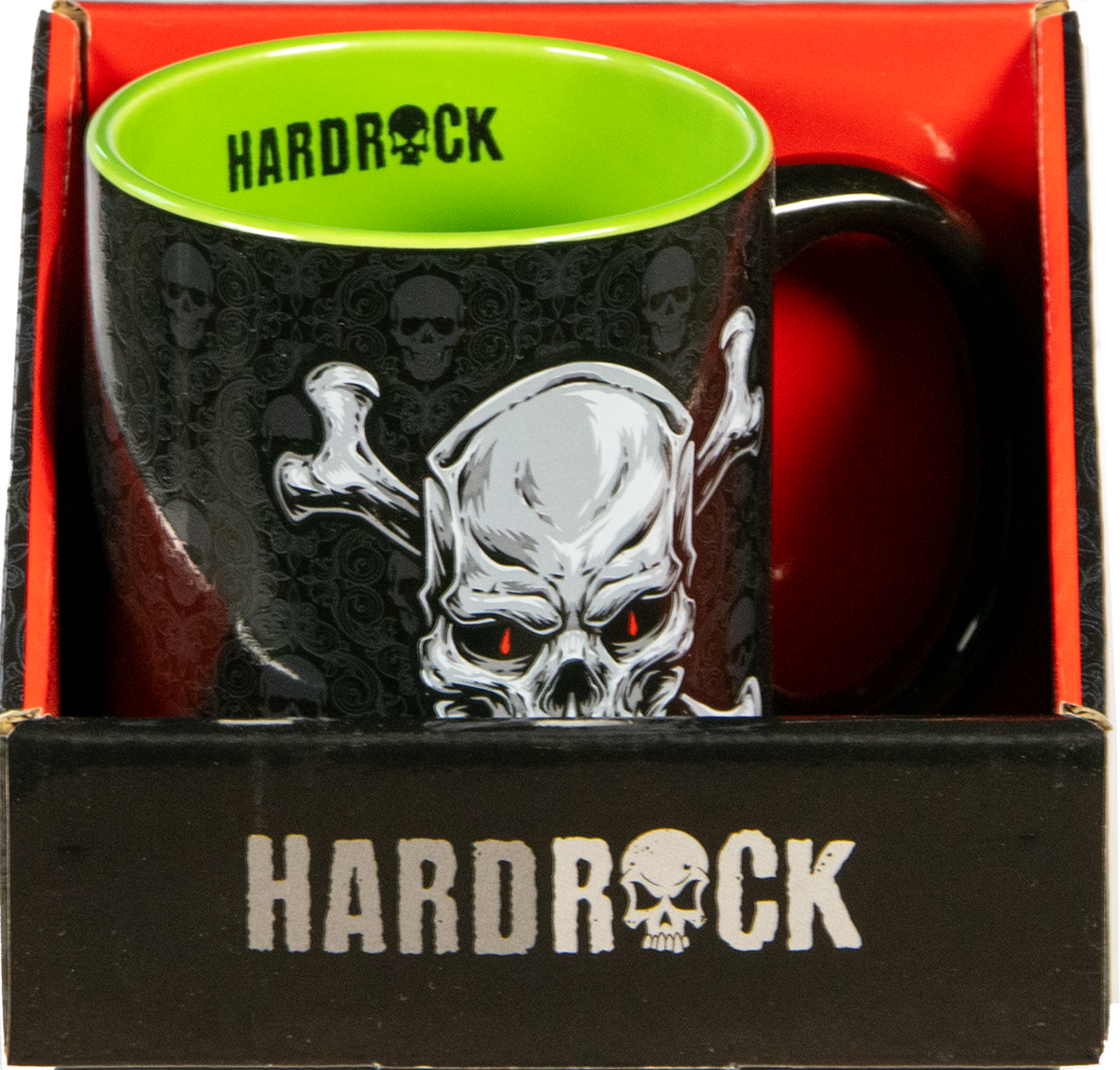 Keramiktasse – HardRock, Motiv „Bart“