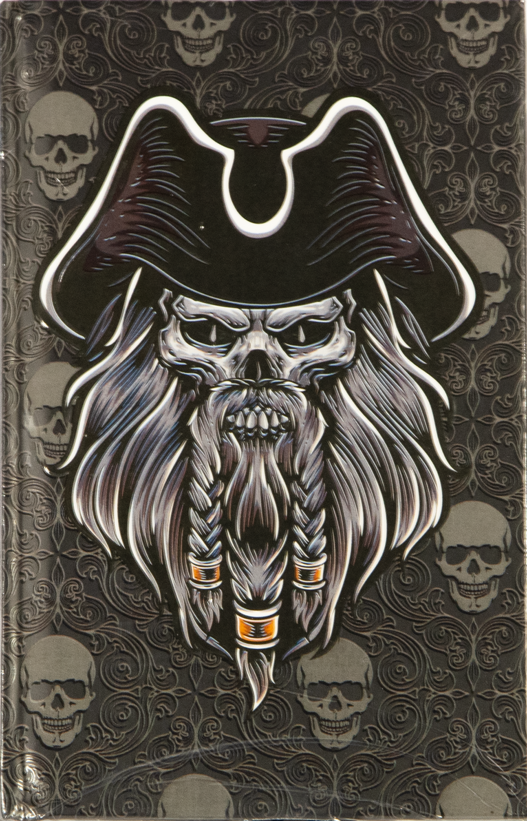 Notizbuch DIN A6 – HardRock, Motiv „Pirat“