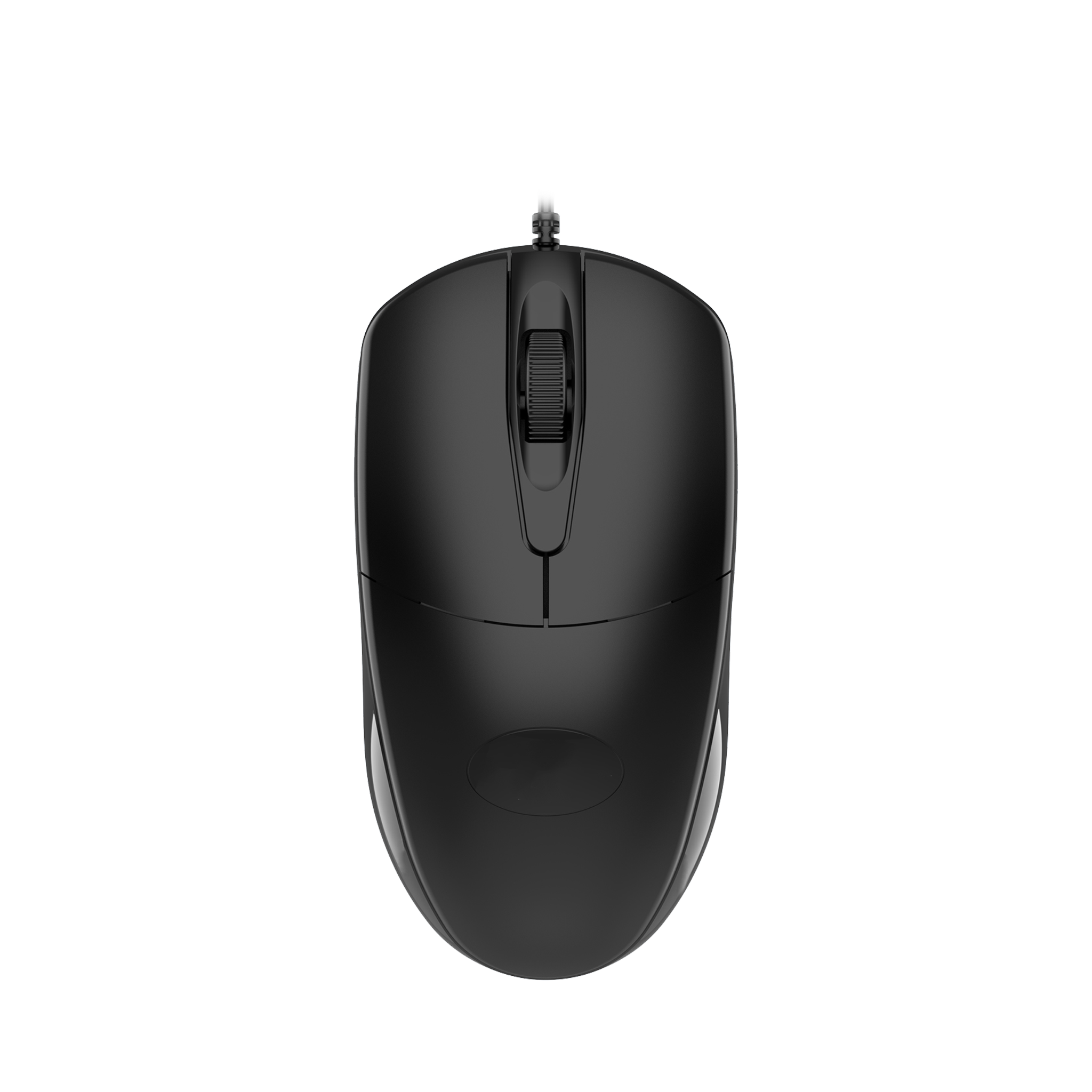 USB Maus -  kabelgebunden - 3D - optisch - 1200 DPI - 135 cm Kabellänge - schwarz