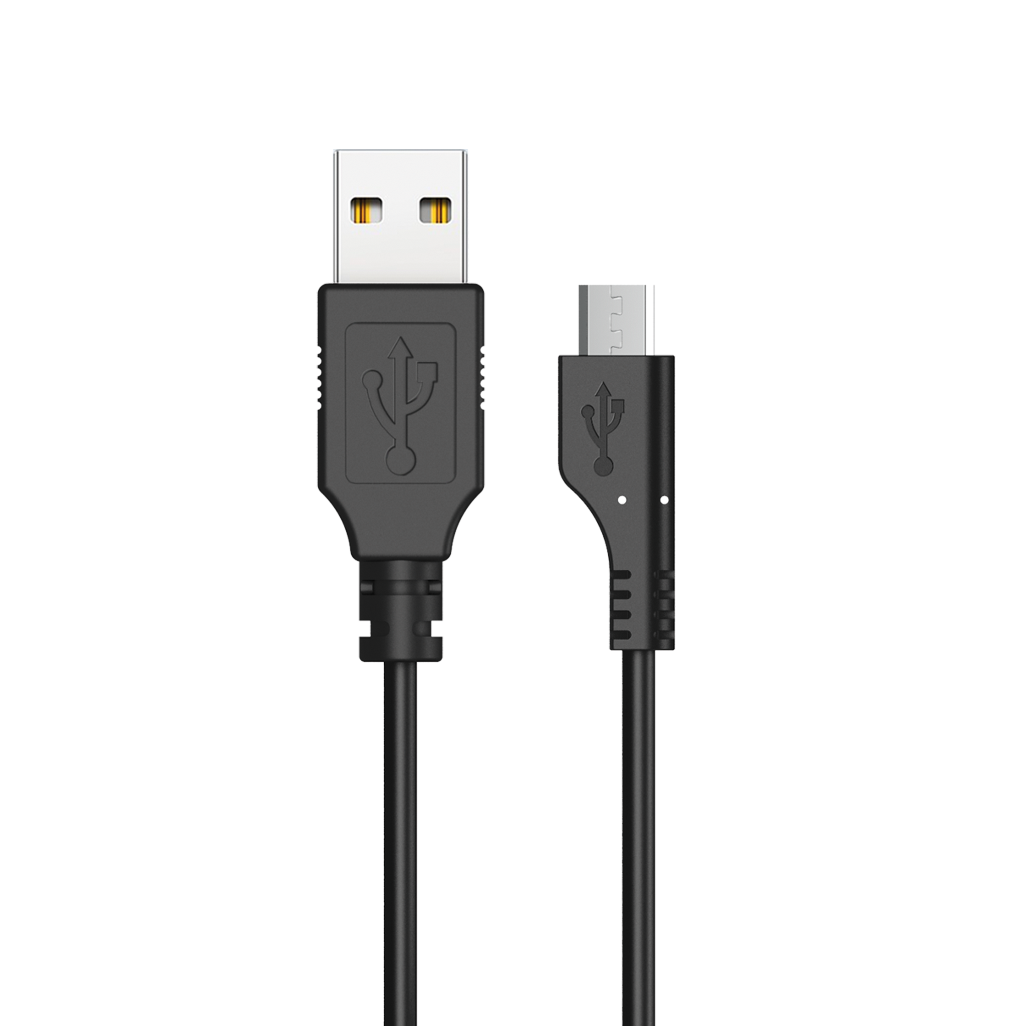 USB Datenkabel - USB A <-> Micro-USB - 100 cm - schwarz