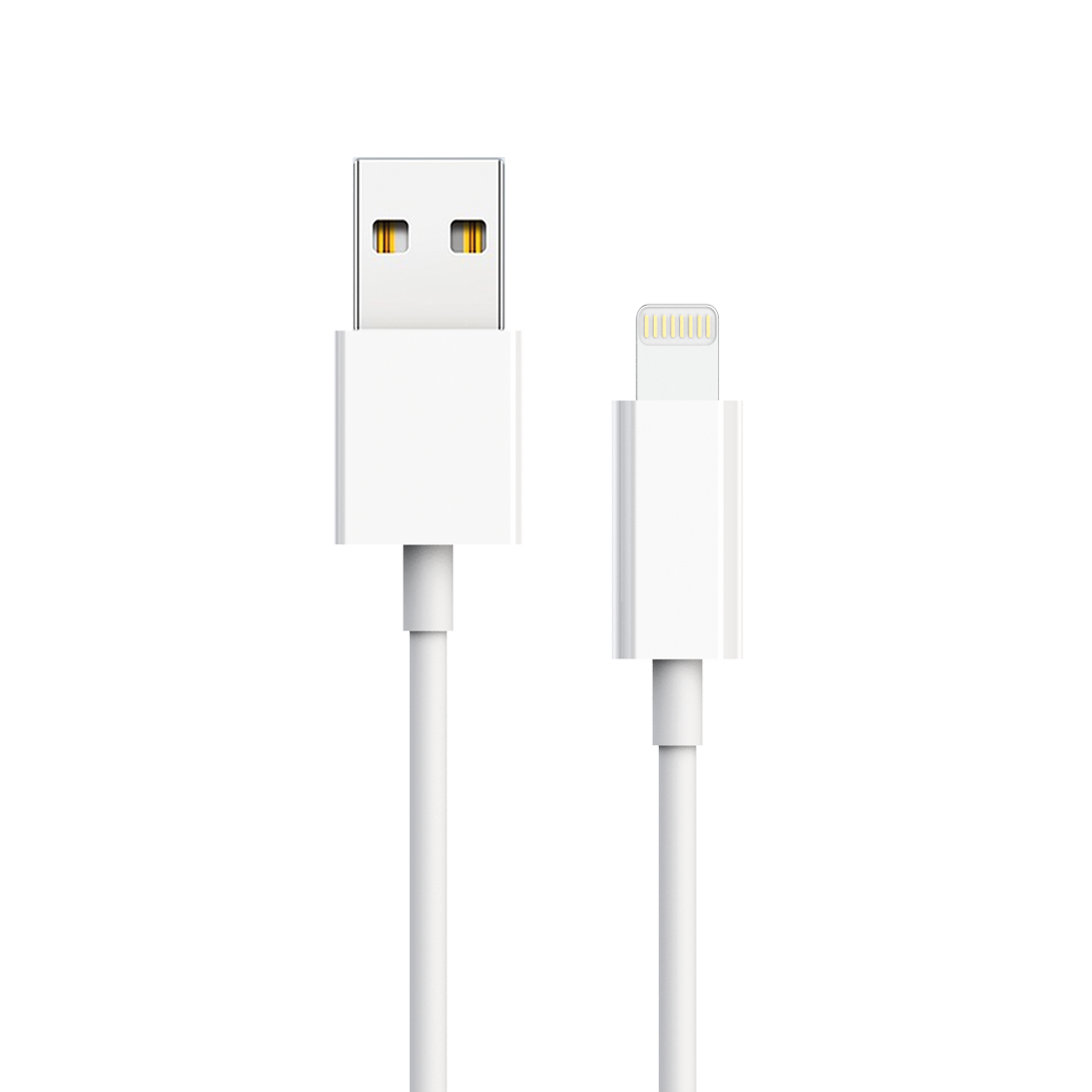 USB Datenkabel - USB A <-> Apple 8-Pin - 100 cm - weiß