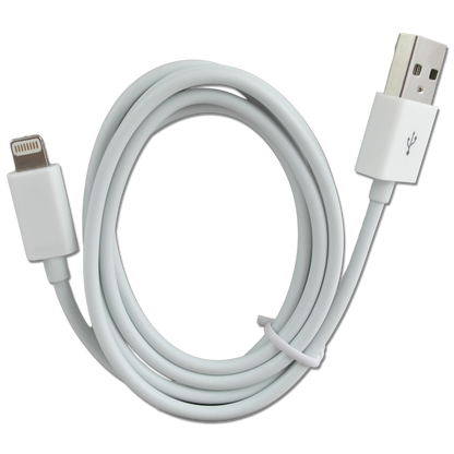 USB Datenkabel - USB A <-> Apple 8-Pin - 100 cm - weiß