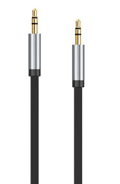 AUX Stereo-Audio-Kabel - schwarz - 150 cm