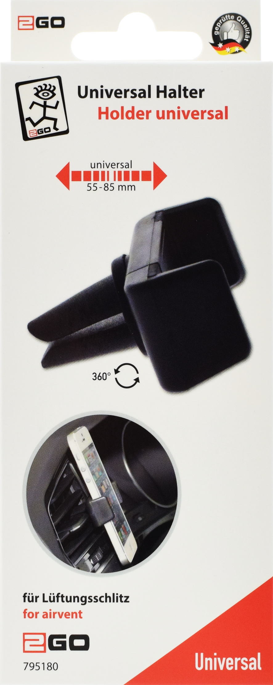 Universal Passivhalter