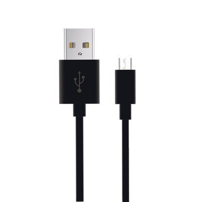 USB Datenkabel - USB A auf Micro-USB - 100 cm - schwarz
