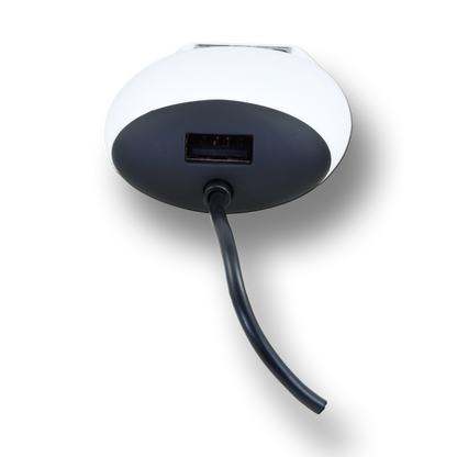 Netzladegerät 100 V - 240 V mit USB A Buchse und Lightning-Kabel - 2400 mA - weiß - USB Buchse Detail