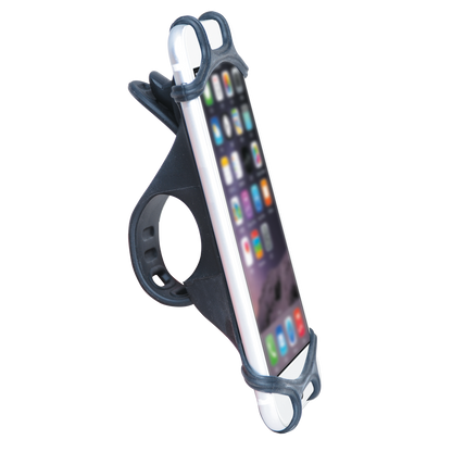 Universal Halter "Bike" - Silikon - schwarz