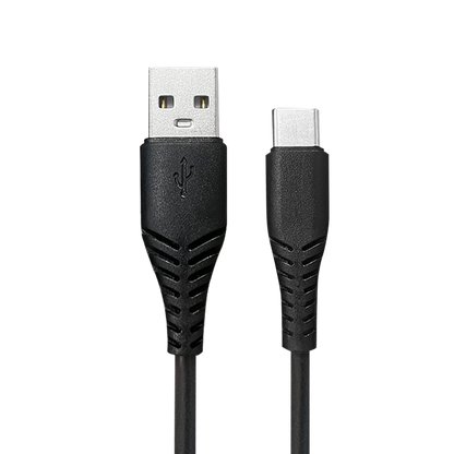 USB Datenkabel - USB A auf USB Type-C - 100 cm - schwarz - Verpackung
