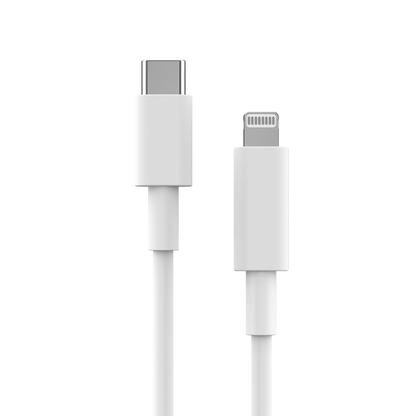 USB Datenkabel - USB Type-C auf Lightning - 100 cm - weiß