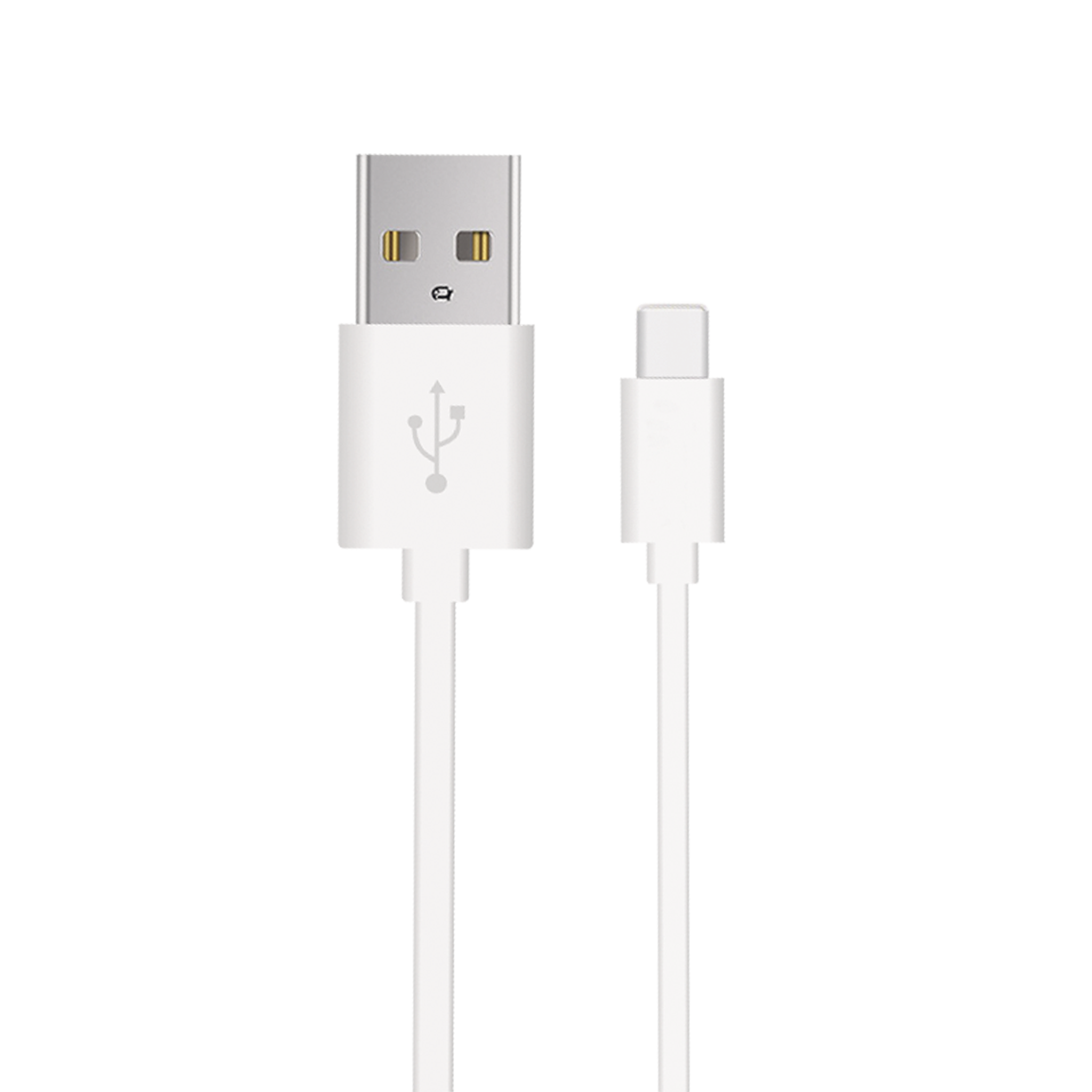 USB Datenkabel - USB A auf USB Type-C - 100 cm - weiß