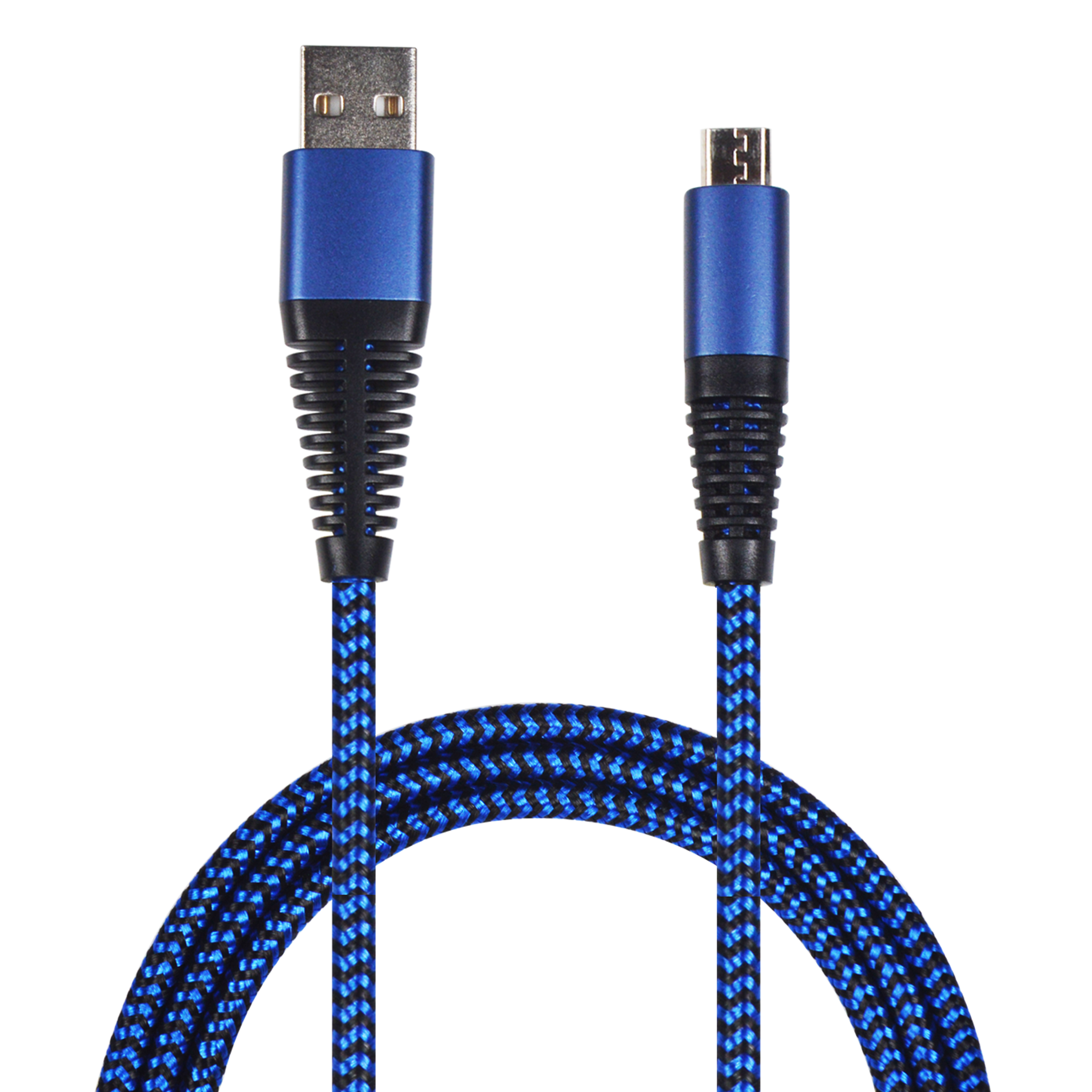 USB Datenkabel - USB A auf Micro-USB - 100 cm - blau