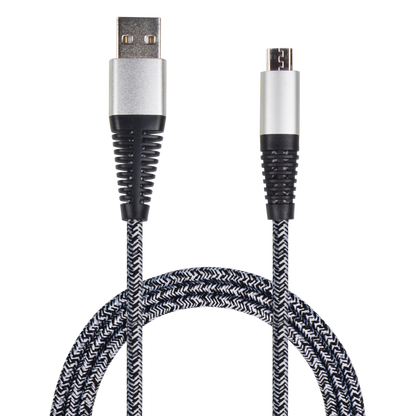 USB Datenkabel - USB A auf Micro-USB - 100 cm - grau