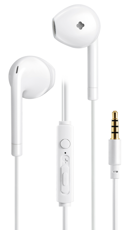 In-Ear Stereo-Headset weiss