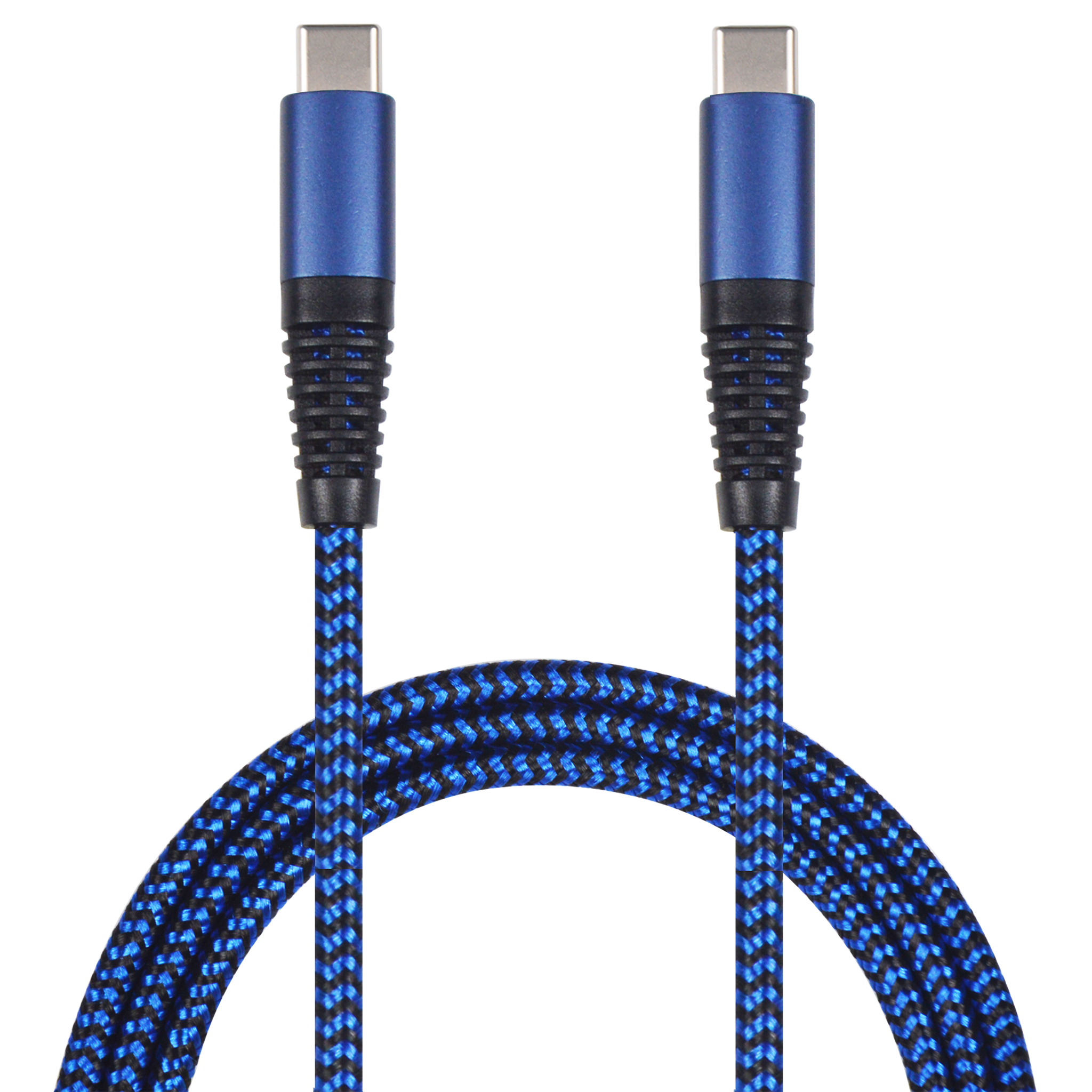 USB Datenkabel - USB Type-C auf USB Type-C - 100 cm - blau