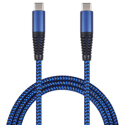USB Datenkabel - USB Type-C auf USB Type-C - 100 cm - blau