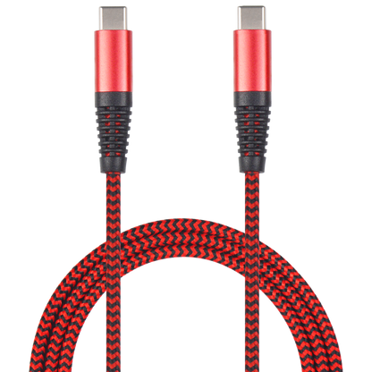 USB Datenkabel - USB Type-C auf USB Type-C - 100 cm - rot