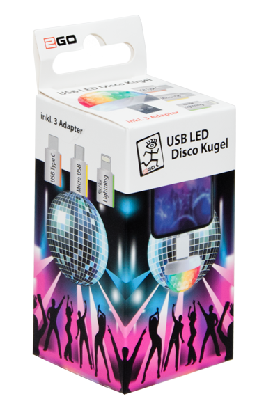 USB LED Discokugel