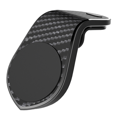 Halter "ClipMag" - Magnet - für Lüftungsschlitz - Carbon Look