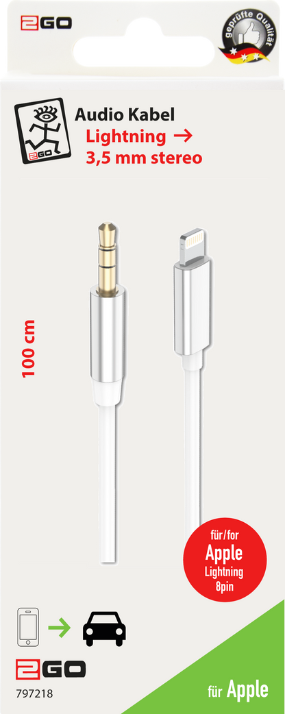 AUX / MP3 Audiokabel