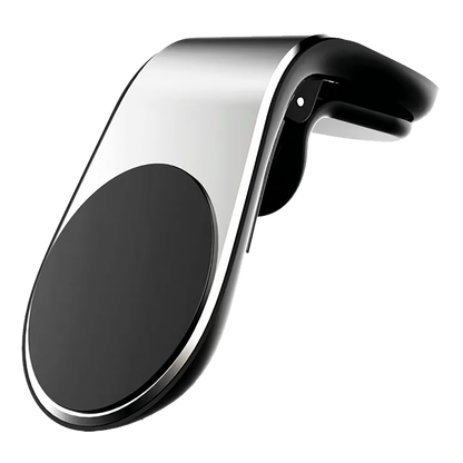 Halter "ClipMag" - Magnet - für Lüftungsschlitz - silber