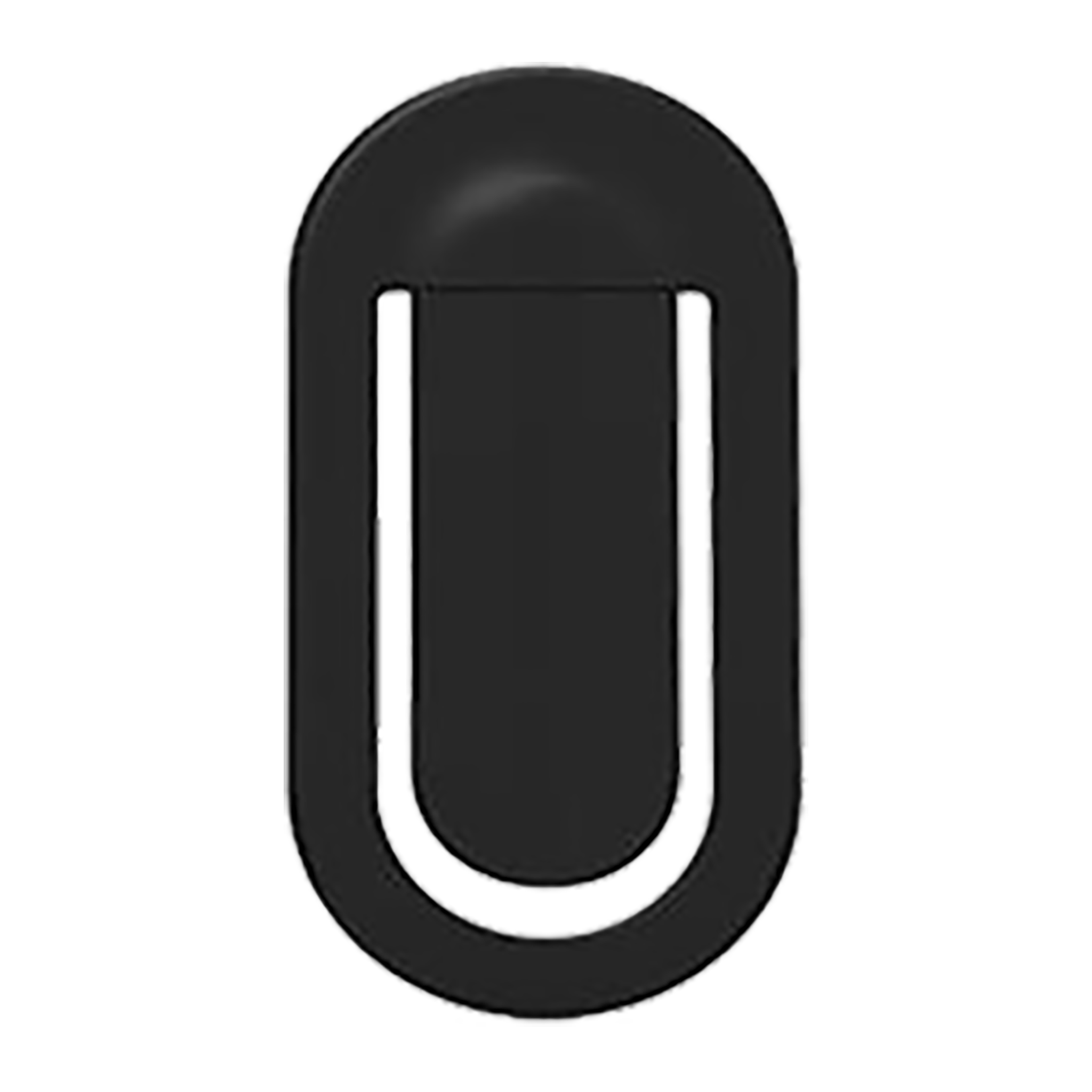 Halter "Clip it" - selbstklebend - Handgriff - Tischständer - Kfz-Halterung - schwarz