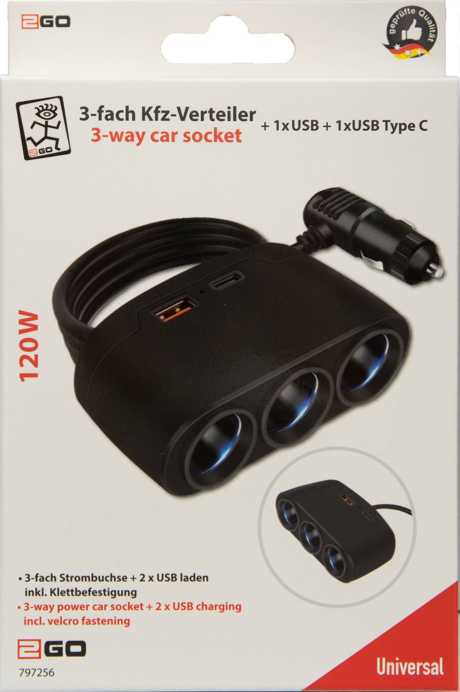 Zigarettenanzünder-Verteiler