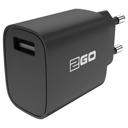 Universal USB Netzladeset mit 3 in 1 Kabel für Micro-USB, Lightning und USB Type-C - 3000 mA - schwarz - Ladegerät