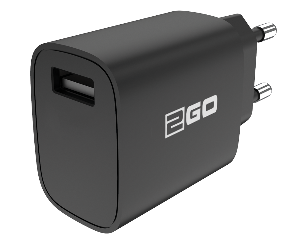 Universal Netz-Ladeset / (2-teilig) / 3 in 1 Kabel / 1 x USB A / 15 W / 3000 mA / schwarz