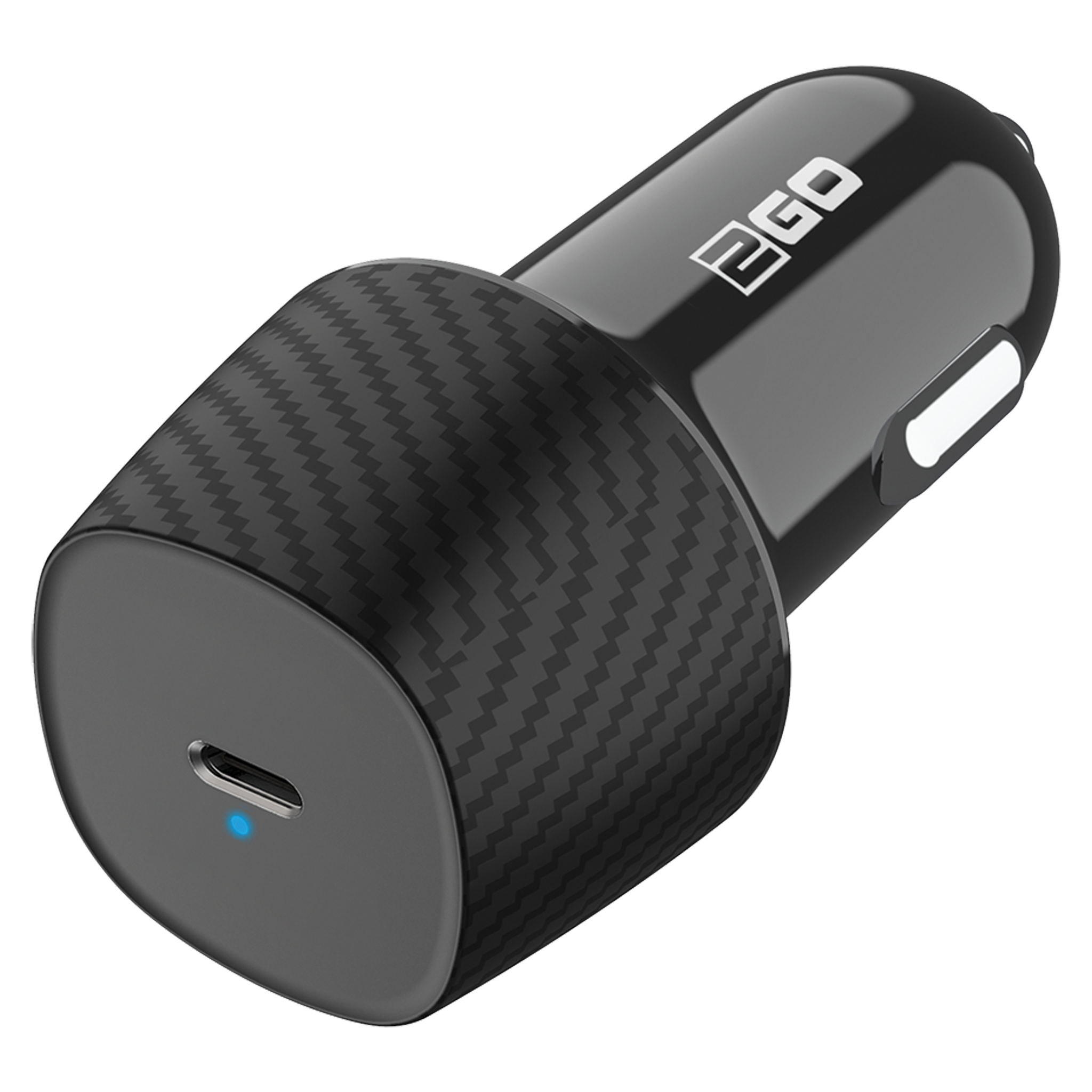 Kfz-Ladeset 12 V / 24 V - 1 x USB Type-C - USB Type-C auf Lightning Kabel - 3000 mA - 20 W - schwarz - Ladegerät